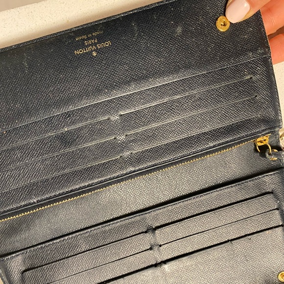 COPY - Louis Vuitton Azur Articles De Voyage Insolite White Wallet - Picture 2 of 3